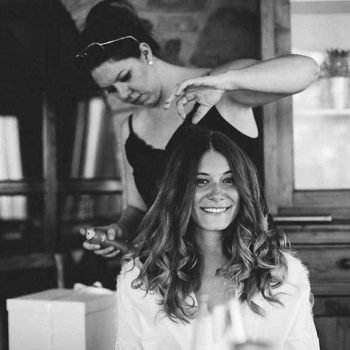 Melissa & Thomas - Mariage en Italie : Mise en beauté