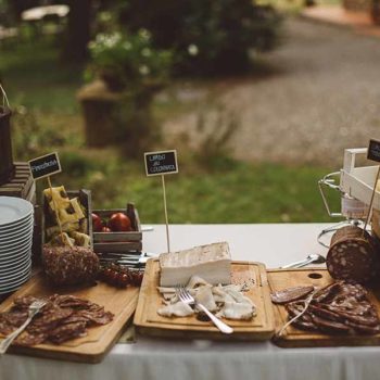 Melissa & Thomas - Mariage en Italie : Buffet