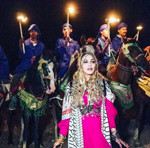Madonna anniversaire marrakech
