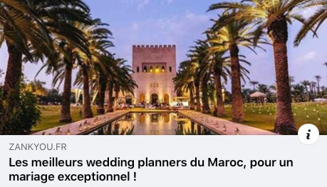 Meilleurs wedding planner Maroc - 2a Wedding Marrakech